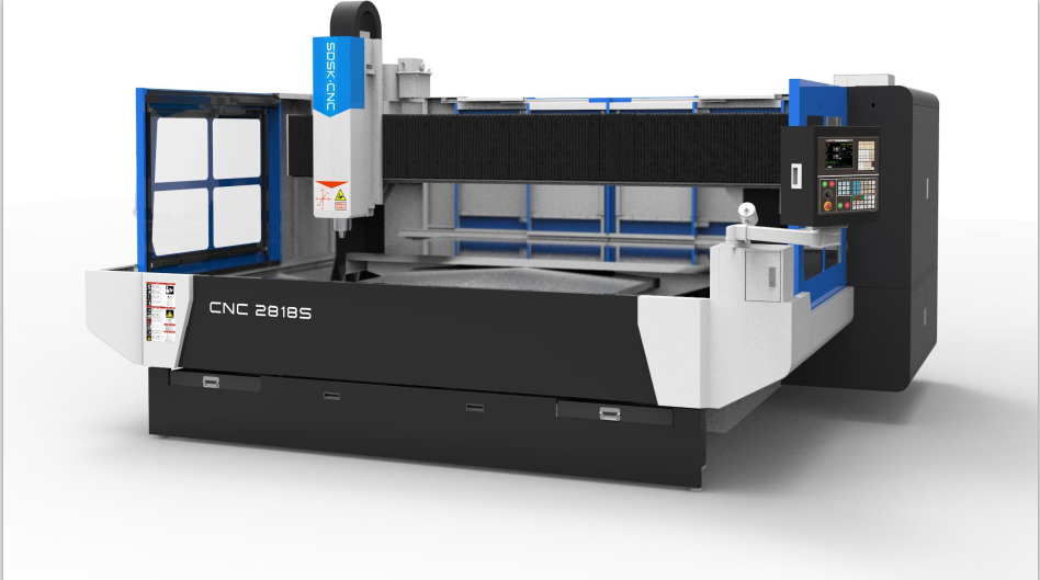 SDSK2818S    大型玻璃精雕機  玻璃磨邊打孔  茶幾玻璃面板打孔，煤氣灶面板打孔