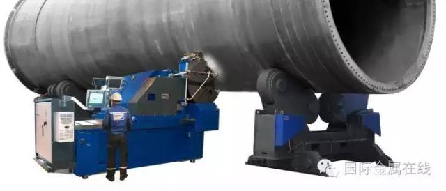 如何加工大口徑厚壁鋼管坡口，看芬蘭人的。。。